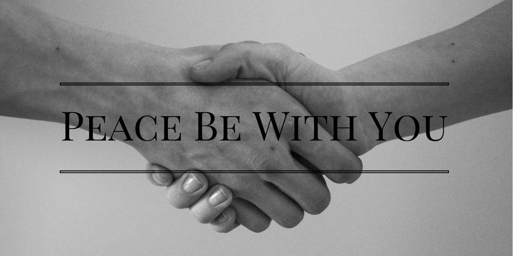 Image result for peace be with you
